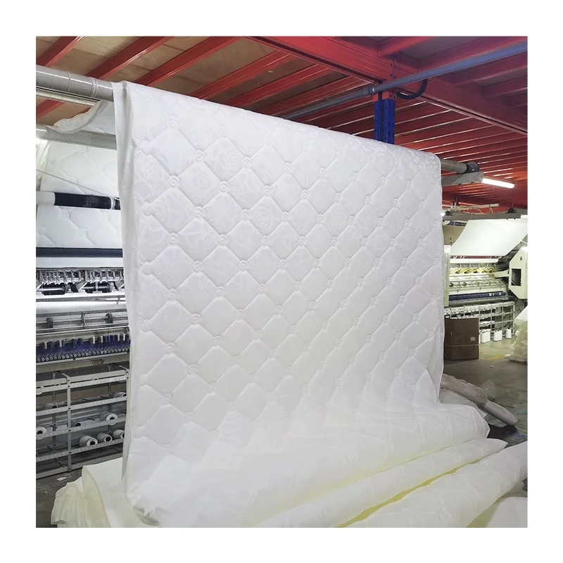 China OEM Mattress Fabrics Popular Quilted Knitted Mattress Fabrics