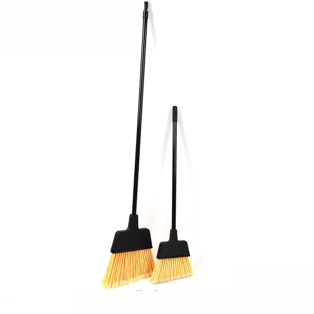 Long Handle Soft Plastic Broom Big Angle Broom for House Cleaning
