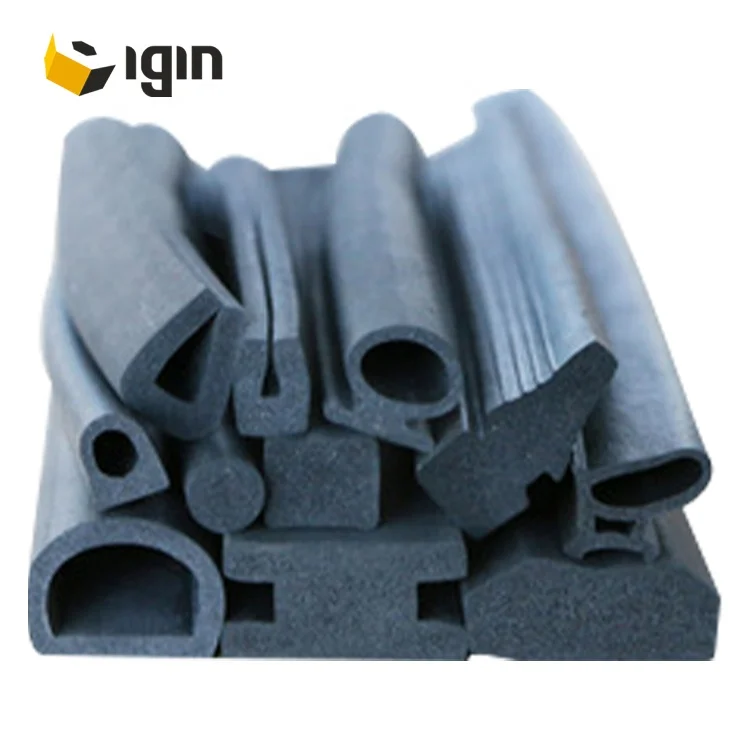 
Industry Extruded Silicone Soft Rubber Seal Gasket Trim Strip For Door Window Auto 