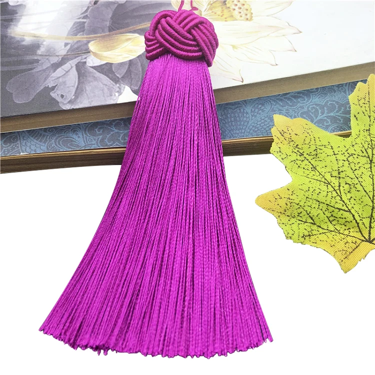 
wholesale hanging keychain Vertical chinese for clothes hat earrings tassel silk tasseltassel fringe 
