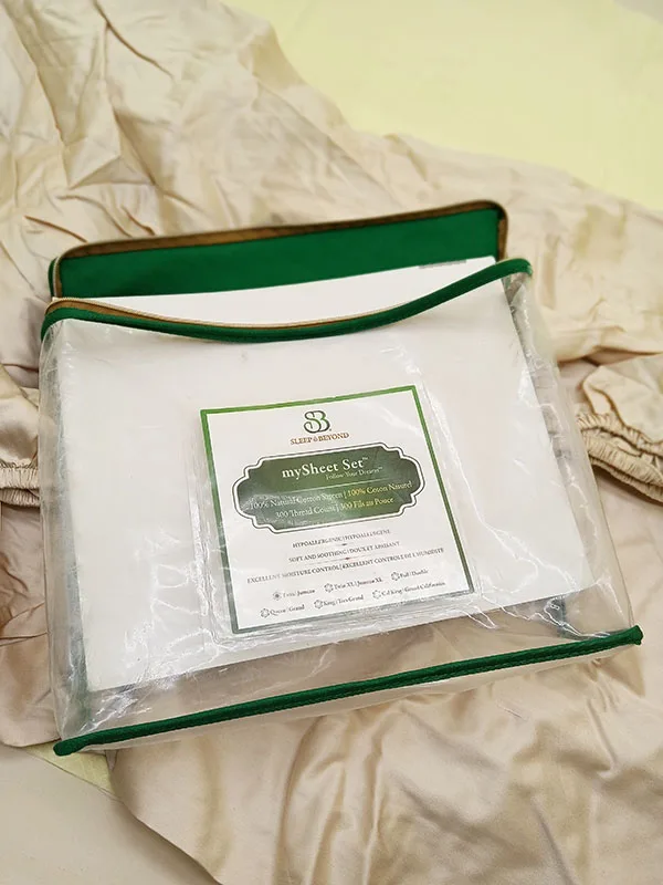 500 Thread Count Organic cotton bedding set organic cotton bed sheets organic cotton linens