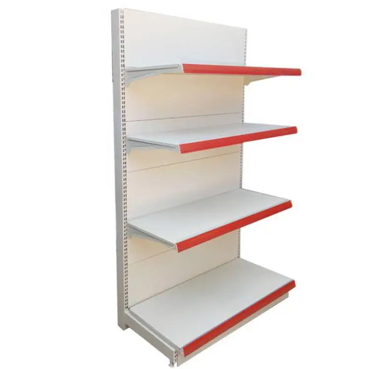 Полка для супермаркета и магазина, стеллаж для гондолы, стальной стеллаж и стеллаж для продуктов