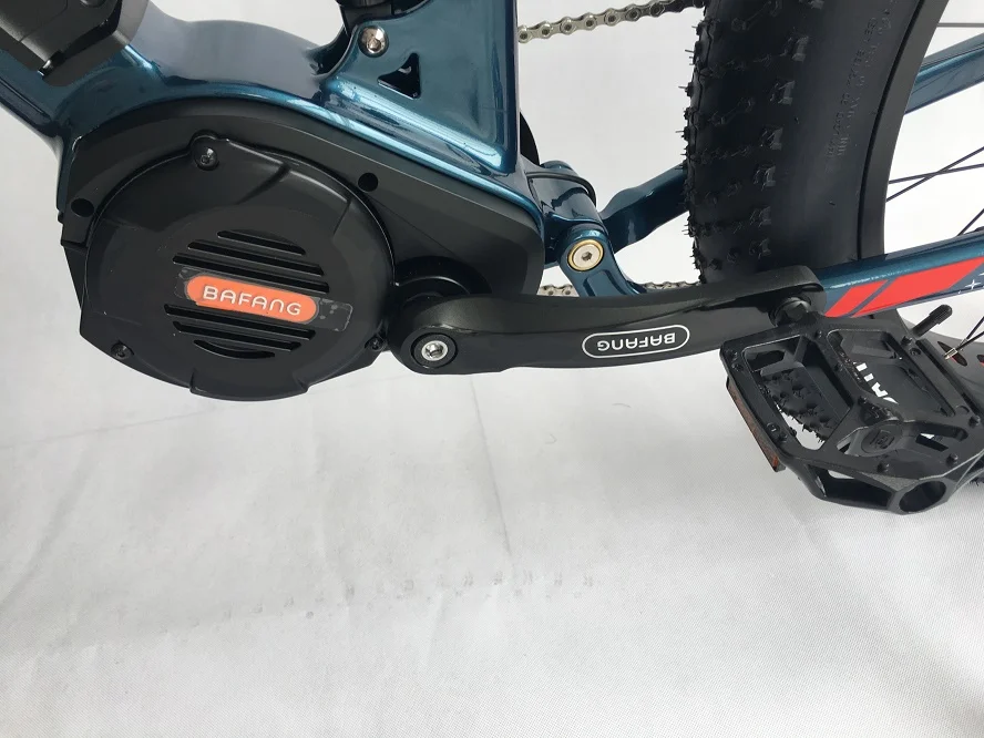 26inch Electric Mountain Bike 1000w Mid Drive M620 Full Suspension Ebike Fat Tire Electric Mountain Bike