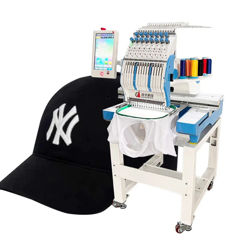 TWH OEM high speed 9/12/15 needles brother computerized industrial sales manufacture spare parts price embroidery machines