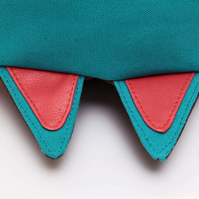 Hot Fashion Design Casual Women Cat Ears School bags PU Multifunctional Backpack For Teenage Girls Cute Students Rucksack