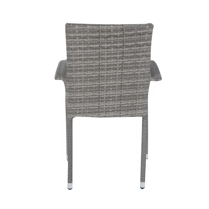 Metal Rattan Outdoor Patio Furniture Garden Chair For