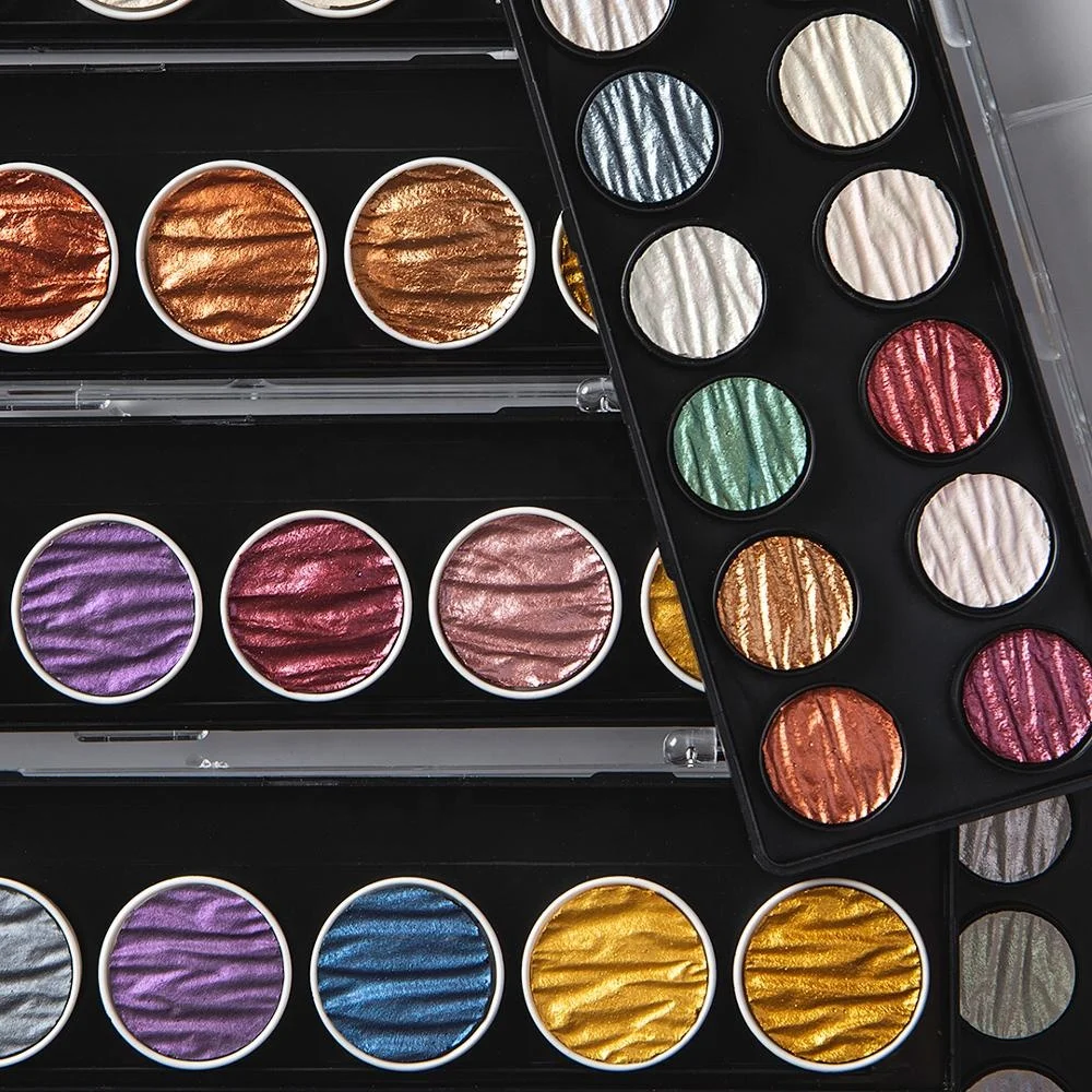 
Professional Manufacturers Supply Excellent Quality Iridescent Mica Powder Set 