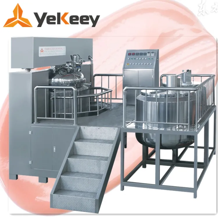 ZJR-1000 Manufacturer price cheese making machine vacuum emulsifying mixer