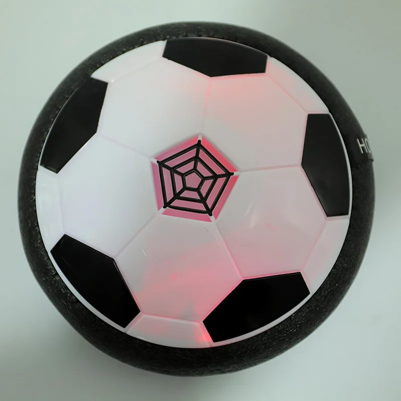 Soccer Kids Toy USB Rechargeable Hover Ball Colored Christmas Gifts for Kids Toys Gliding Air Cushion Floating Kids Soccer Game