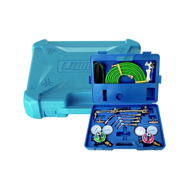 UWELD High-Volume Gas Welding and Cutting Outfit Brass material Durable Set Oxygen Acetylene LPG Gas