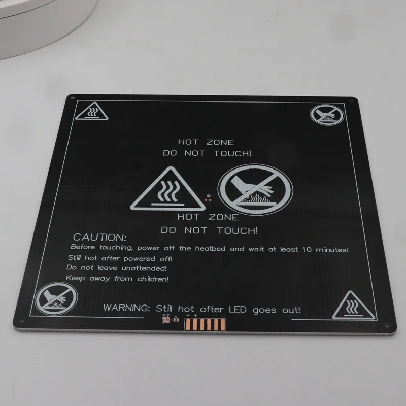 3D-принтер MK2a 300x300 Тепловая панель 314x314 мм печатная плата тепловая кровать с