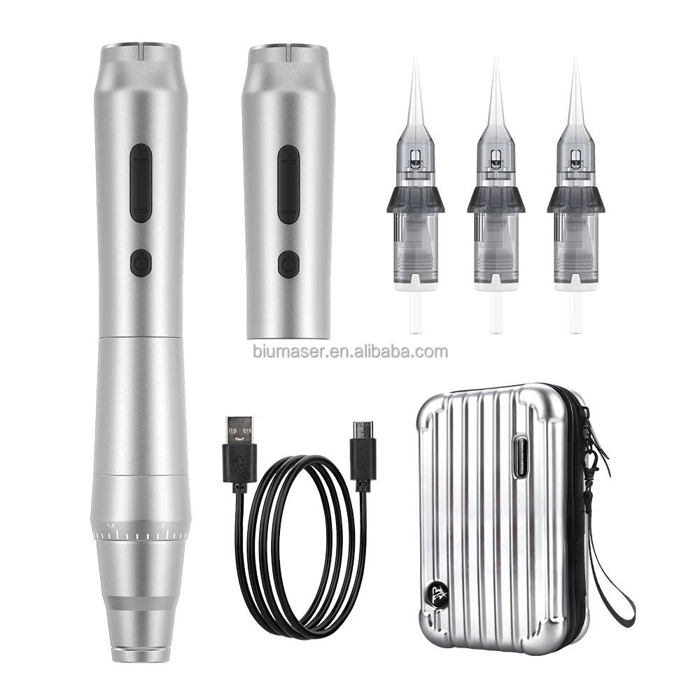 Newest Colorful Thunderlord TP010 SPMU Machine Digital Permanent Makeup Machine Wireless Tattoo Pen