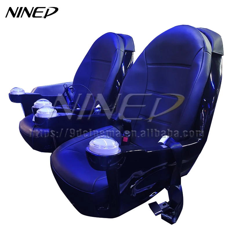 nined vr 5d virtual reality movie theater VR virtual game Six seater shopping mall VR machine