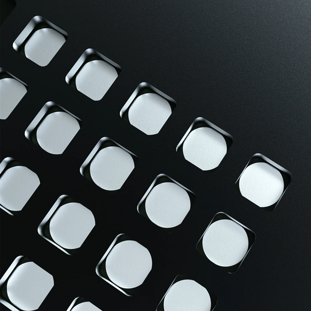 Mega-Idea original Black square hole stencil for Android BGA reballing