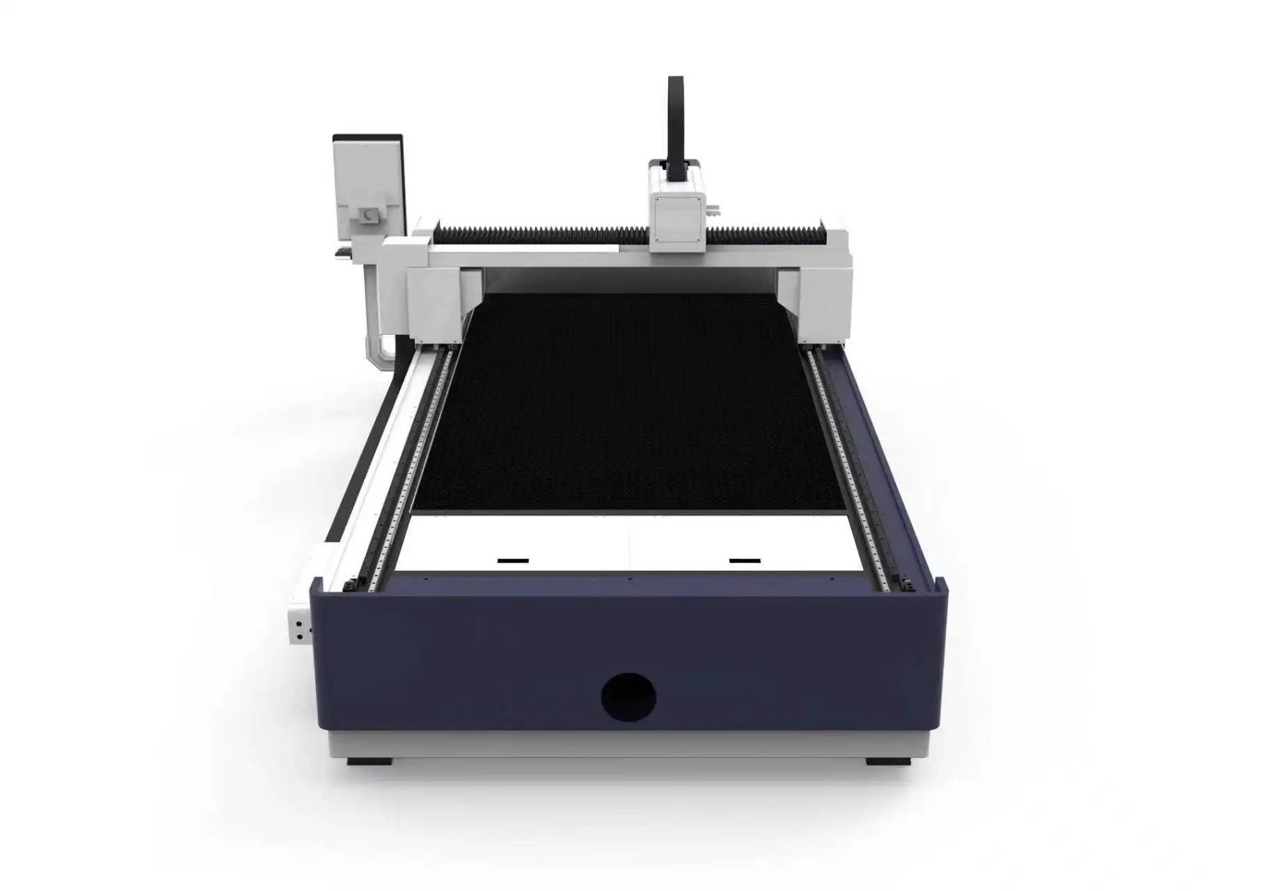 2000w 3000w 6000w fully enclosed laser cutter equipment with double tables