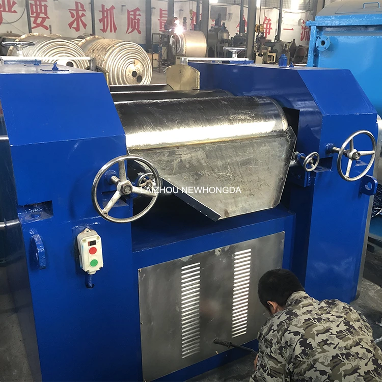 Three Roll Mills for rubber inks