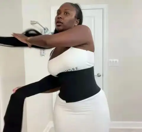 Thin waist and belly girdle belt tight yoga belt long bondage belt, summer post-natal buttock lift, body-shaping clothes corset