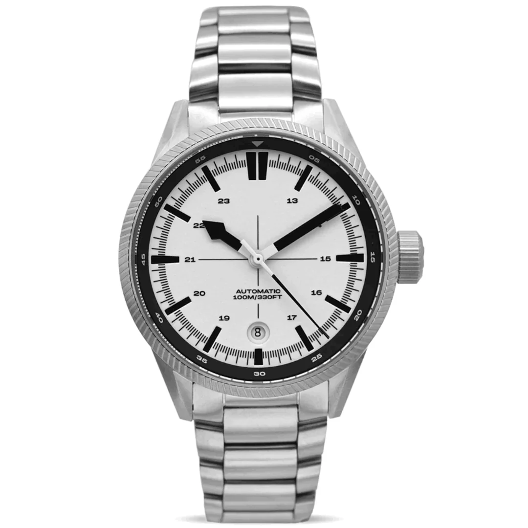 Luxury  Casual Style Mens Watch Titanium Automatic  Super Luminous  Water Resistant 100M Wrist Watch