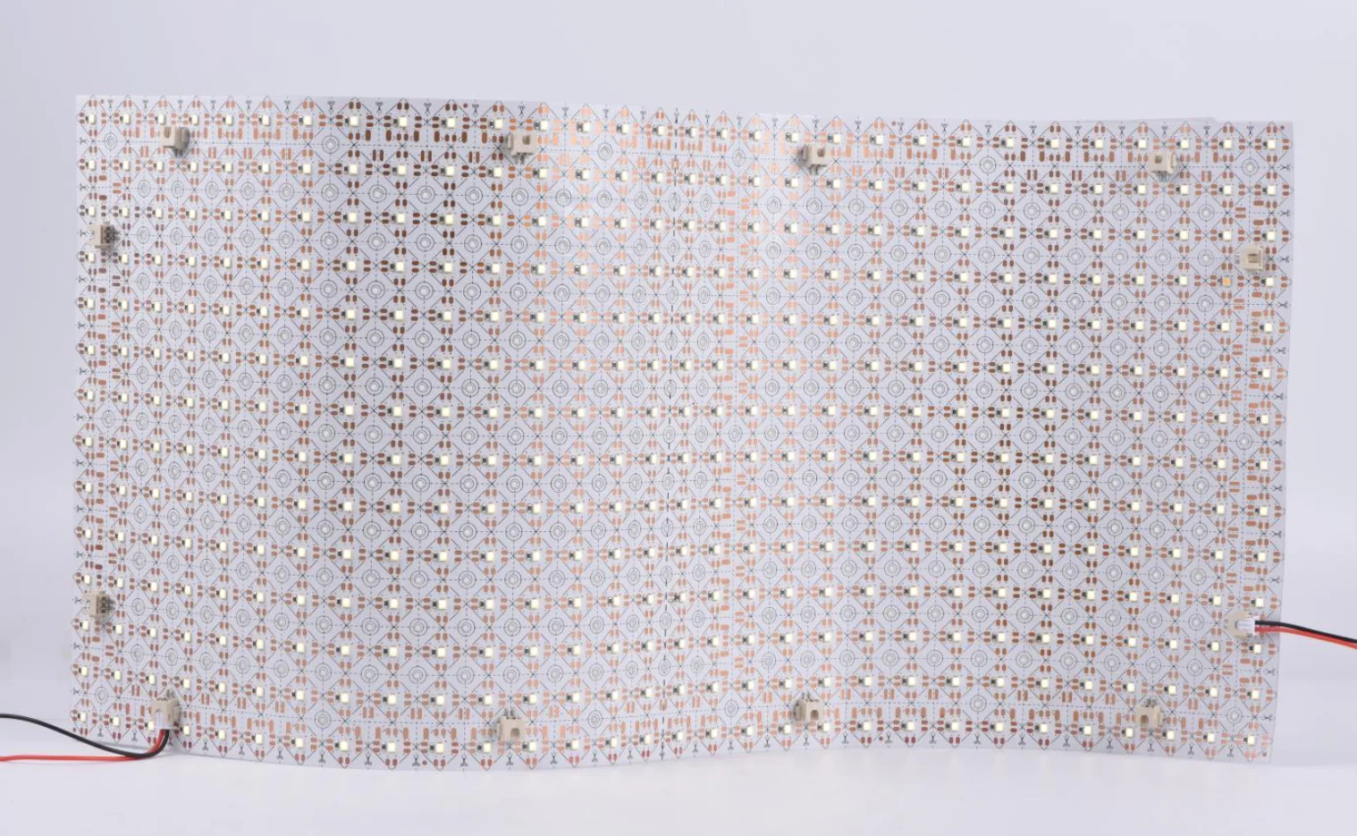 Гибкий лист высокой яркости плотности мощности 30 Вт/шт. 500*250 мм Статический белый настраиваемый RGBW 2835 420 светодиодов/ПК Светодиодная панель