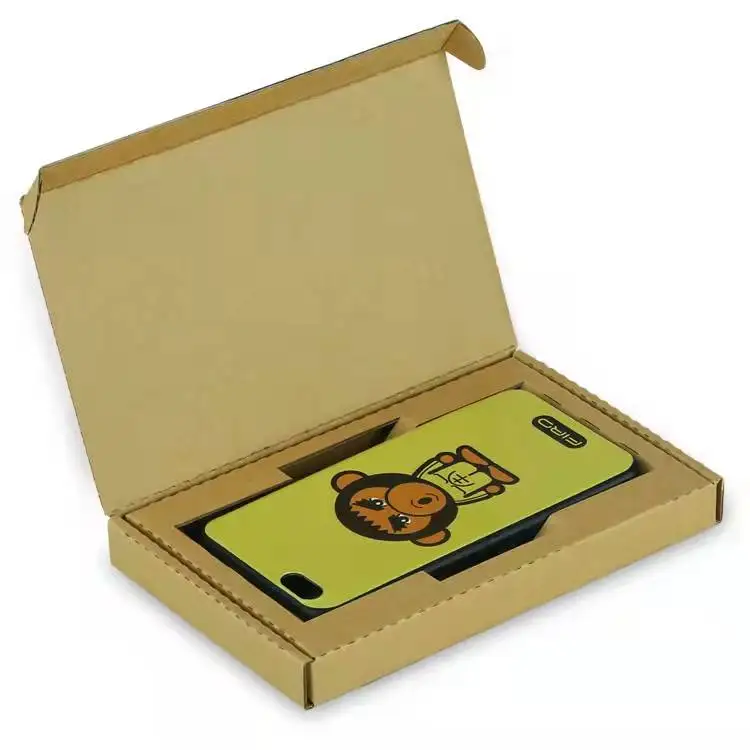 155*90*15mm phone Case Retail Packaging with blister Hang Hole blank Kraft Paper Package with PVC Window Pouch Case Box Package