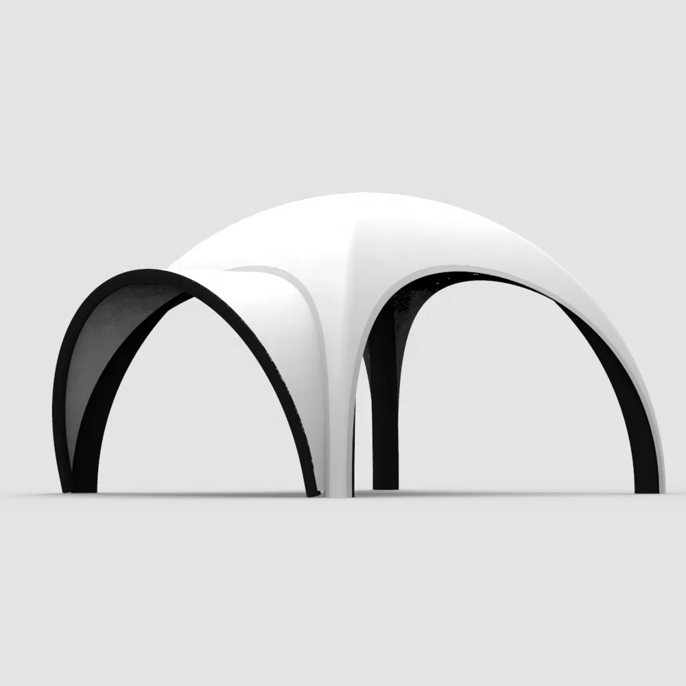 KCCE Factory Removable 0.3mm TPU square 10ft garden wedding inflatable marquee tent inflatable clear dome tent