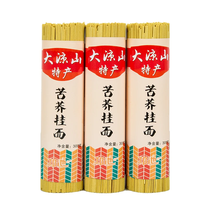 Chinese Tartary Buckwheat Whole Grain Healthy Organic Noodles