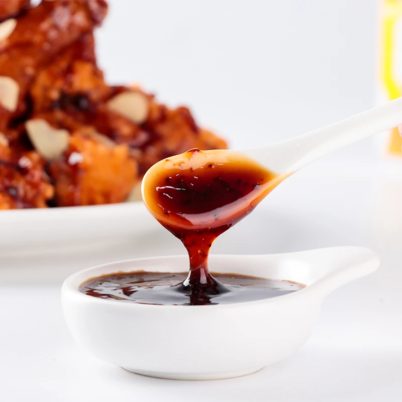 Large Quantity Low Price of 10 kg/2 Barrel /Carton Garlic Soy Sauce Fried Chicken Sauce Korean Style Sauce Korean Style Sauce