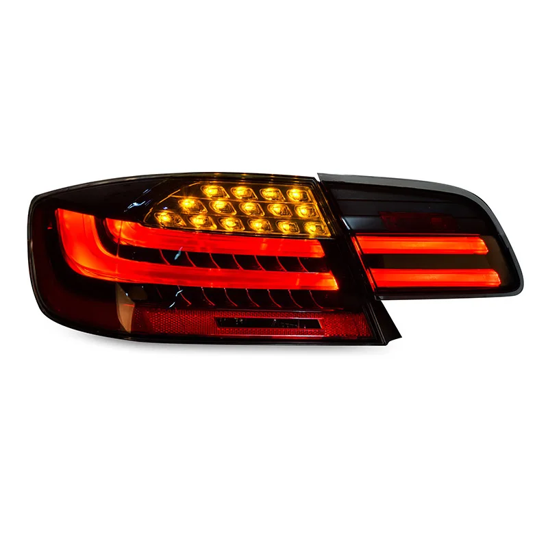 Muhuang Modified LED Taillights Car Tail Lamp Tail light For BMW E92 Smoke Color with Turning Signal Brake Light High Quality