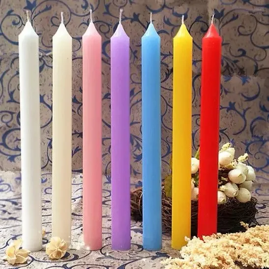 2024 New Arrivals 100% Natural Plant Wax /Paraffin Wax Taper Dinner Candle