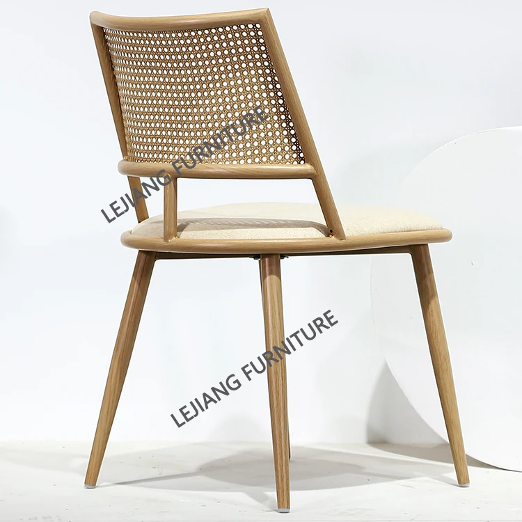 Cheap Wholesale Outdoor Nordic Modern Room Rattan Dinning Restaurant Dining Chair For Dining Table Restaurant Dining Room