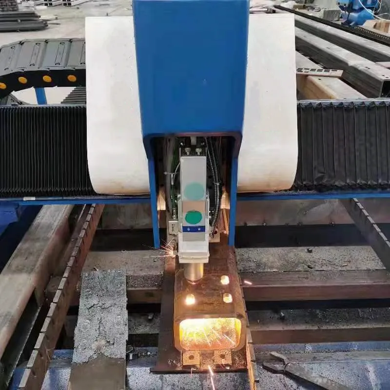 Customization Automatic Gantry Fiber Laser Cutting Machine For Sale