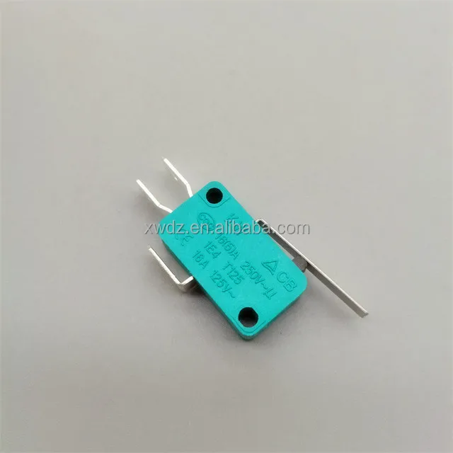 KW12 Self-reset/Momentary Micro Switch 4.8mm Copper Contact Copper Contact Roller Long Handle Short Handle