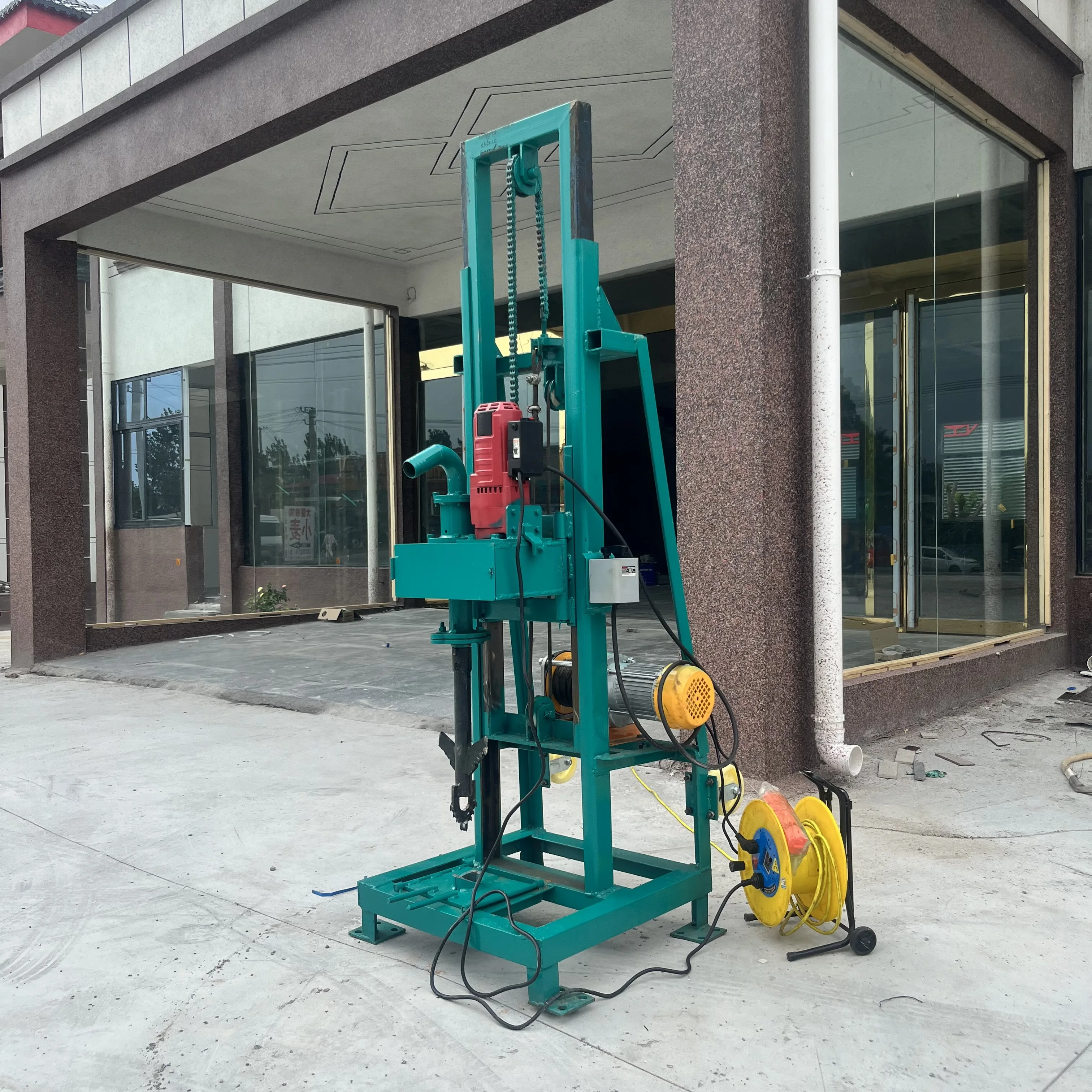 AKL-150H портативный ручной сверлильный станок/Буровая машина для водяных скважин, цена