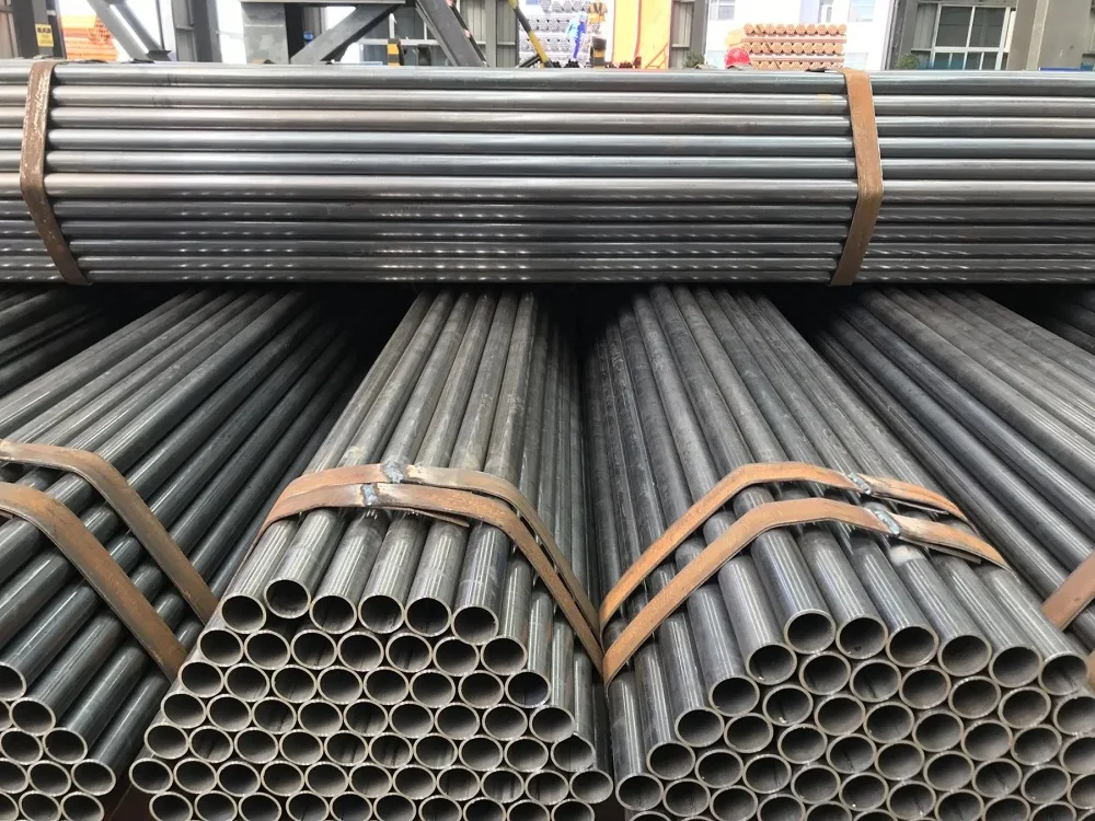 Black steel pipe M.S.steel pipe ERW tube welded steel pipe