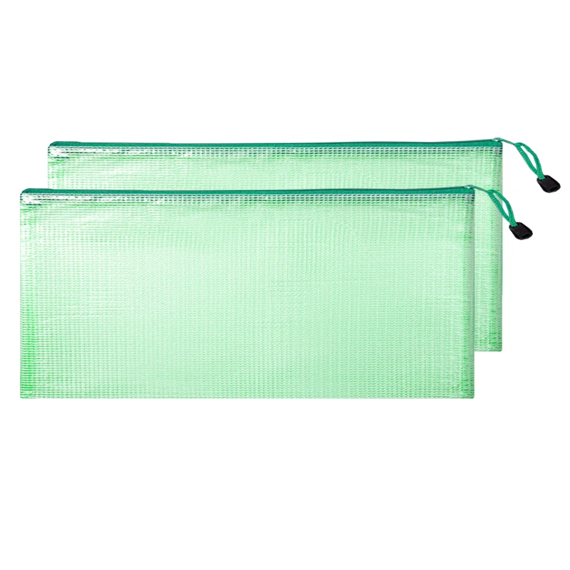 zipper information bag for students