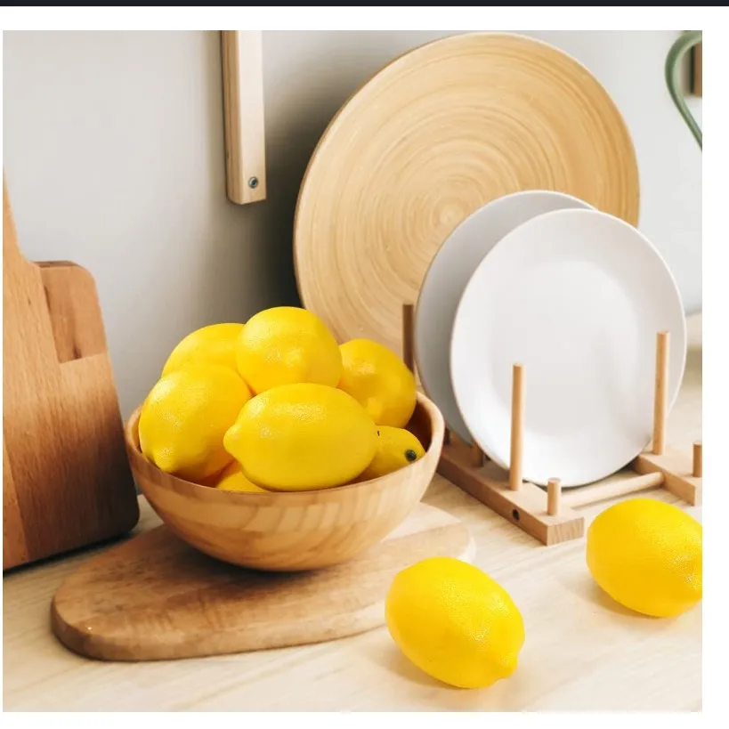 new design artificial beautiful lemon fruit mini foam lemon