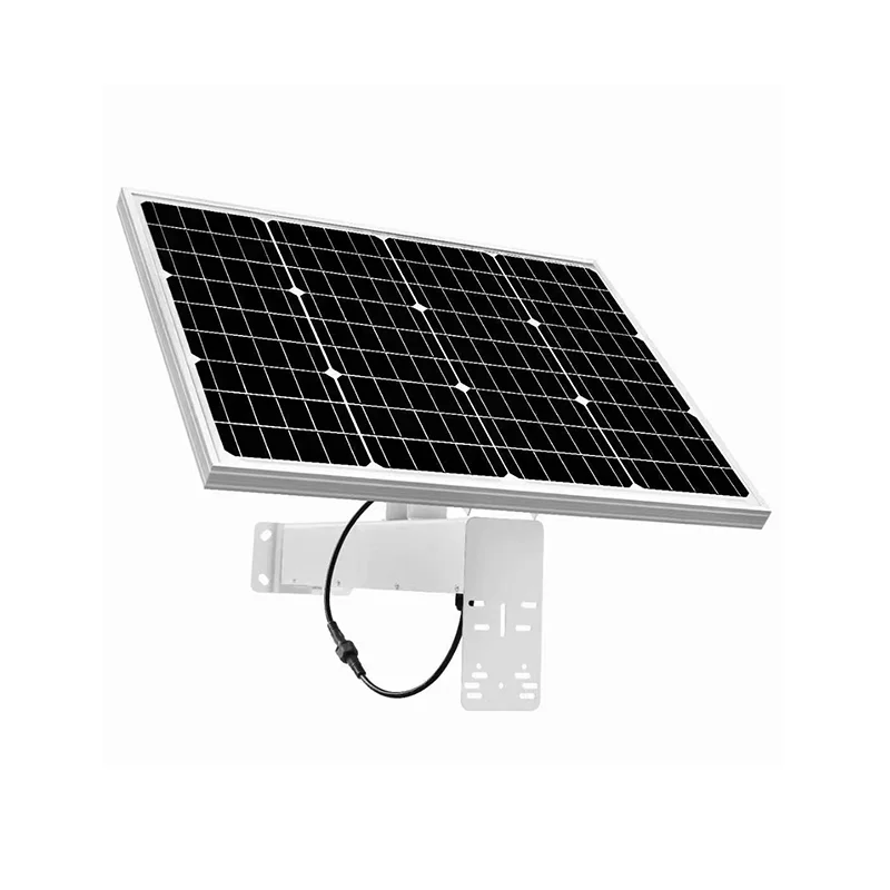 Renewable Energy 60W 40AH 45W 15A Solar panel CCTV camera 4g network ptz speed dome