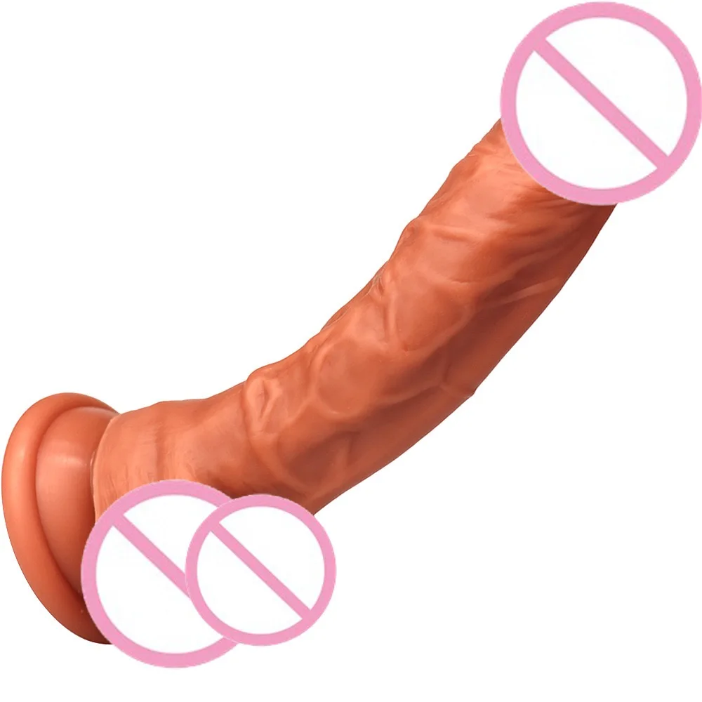 10.6inch 27cm Large Size Liquid Silicone Dildos Lifelike Artificial Penis Male Female Masturbation Tool Sex Toys Realistic Dildo