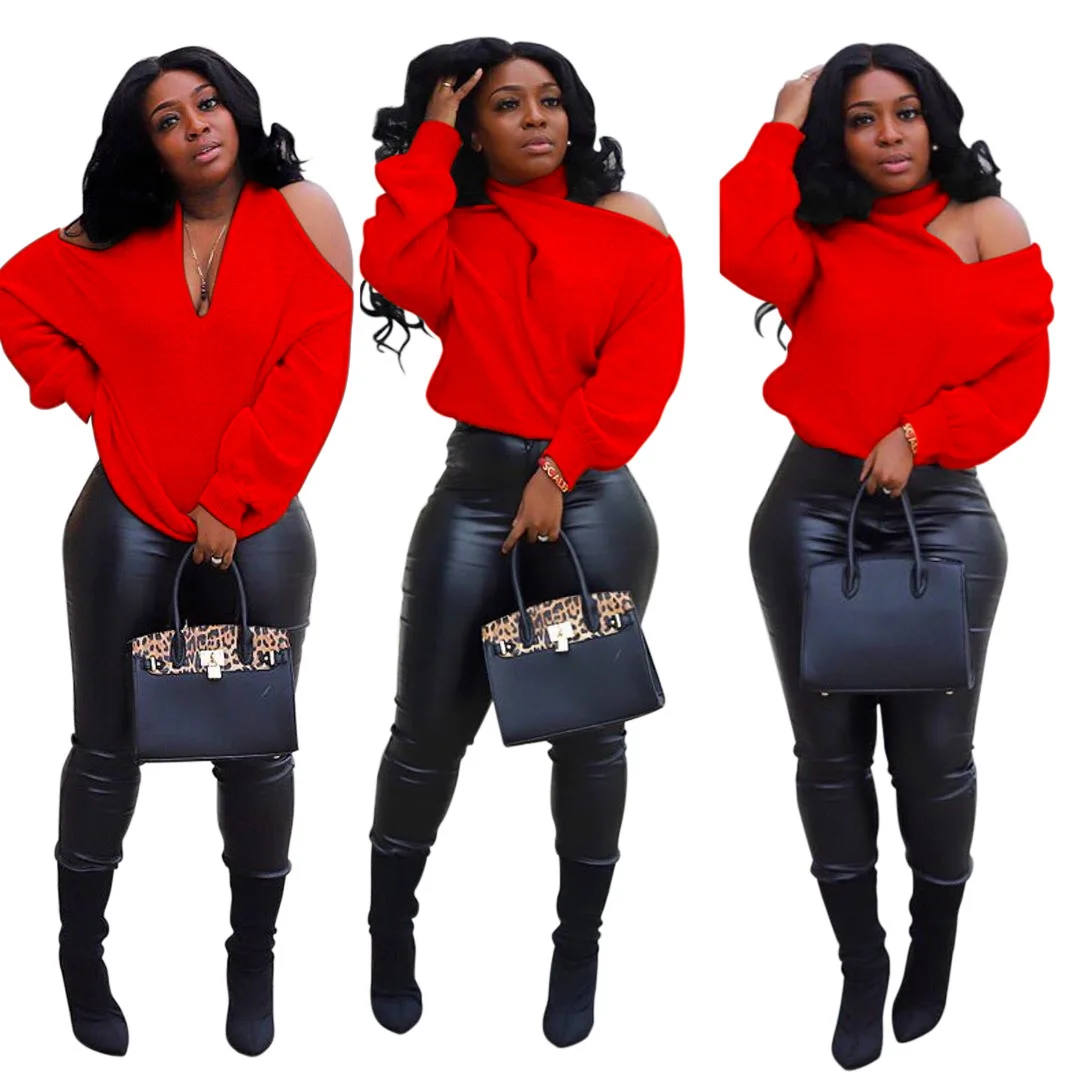 Оптовая продажа, мягкое искусственное пончо с высоким воротом, в наличии, трикотажные джемперы, женский свитер