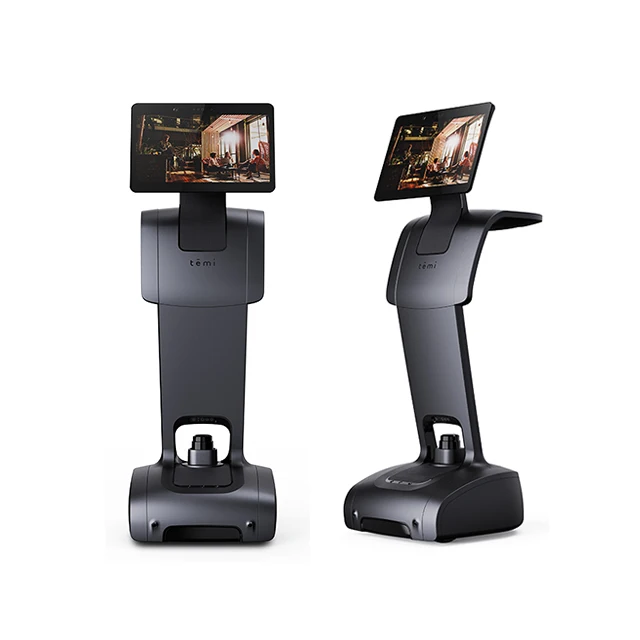 Factory Temi Hotel Restaurant Hospital Shopping Mall AI Telepresence Reception Commercial Mobile Service Smart Robot