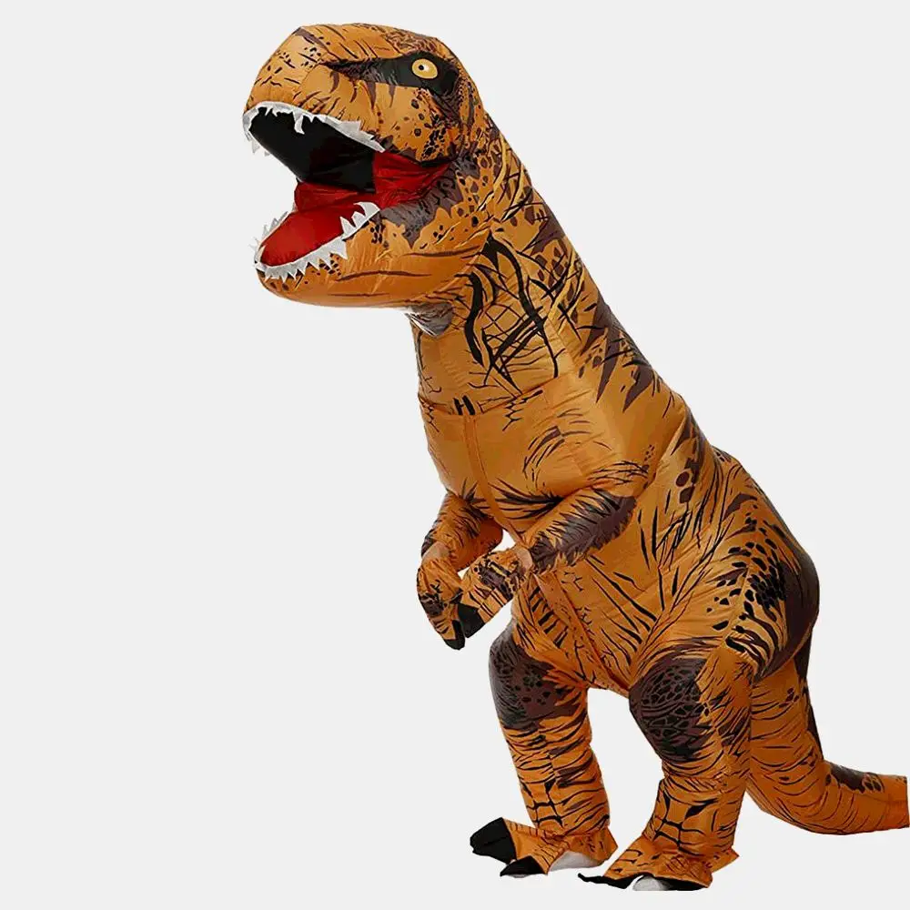 Flagnshow manufacturers T REX dinosaur Costume latex body inflation suits chub dragon inflatable dinosaur costume