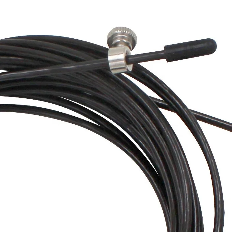 Aluminium Speed Jump Rope Adjustable 10 Ft Cable Steel Ball Bearings for MMA Boxing & Fitness