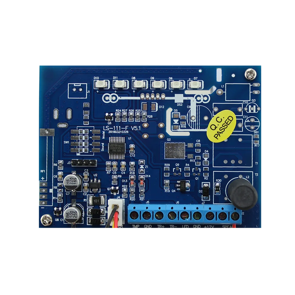 Factory direct supply Outdoor waterproof sound and light horn 12v wired siren with strobe light