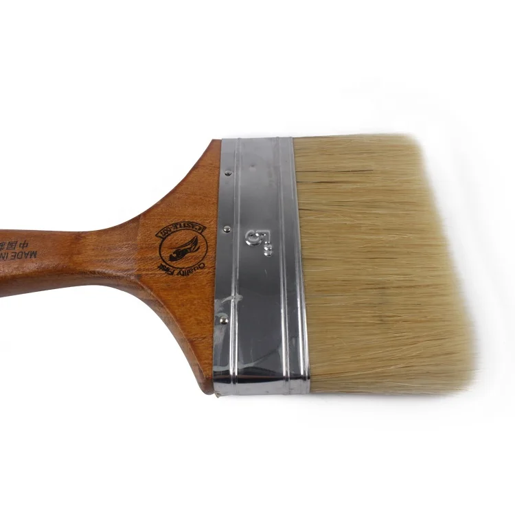 Factory Directly Provide Paint Brush Wood Handle High Quality Bulk Paint Brushes with Various Sizes