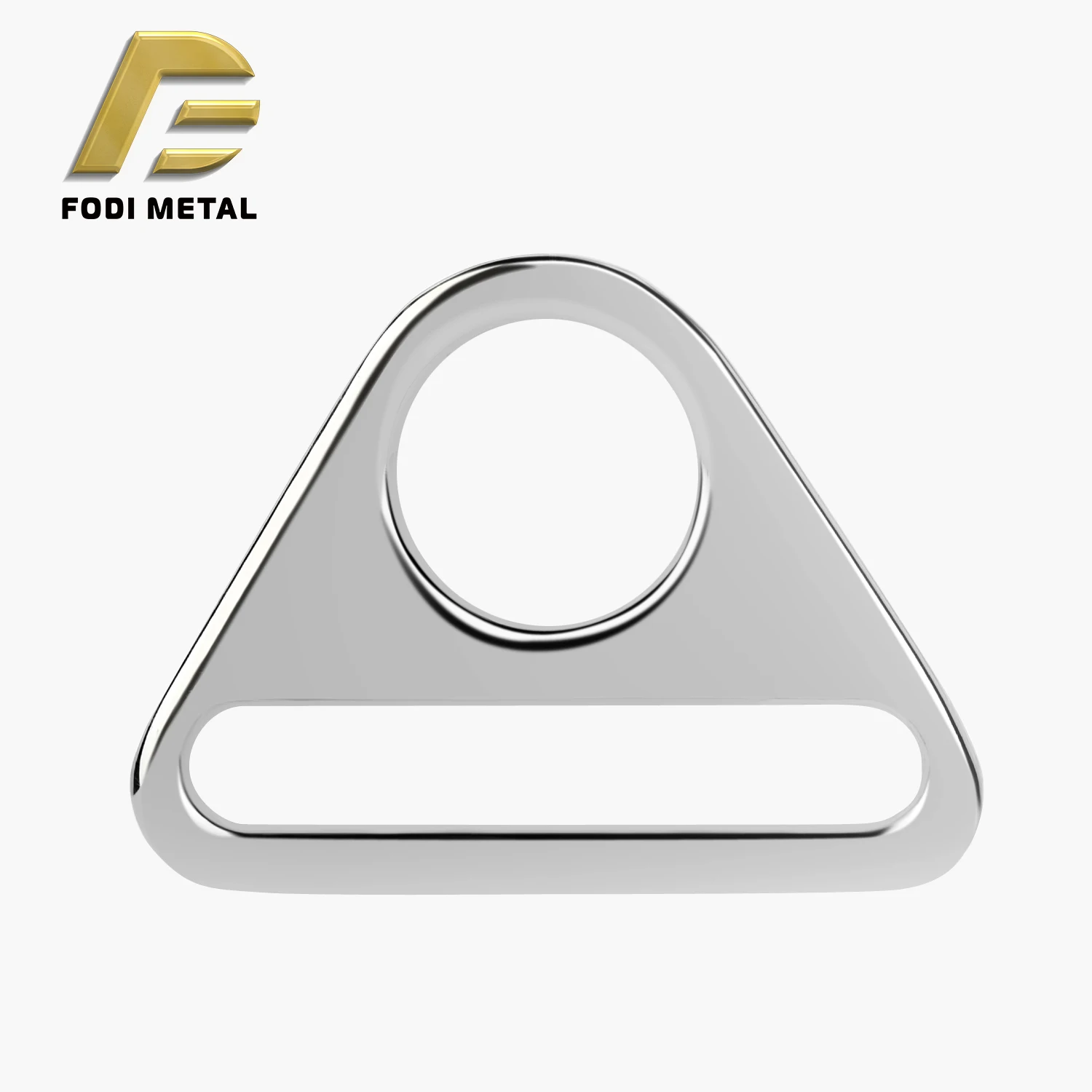 T4116 41*16mm Zinc Alloy Large Triangular Buckle for Heavy Duty Pet Leashes and Harnesses