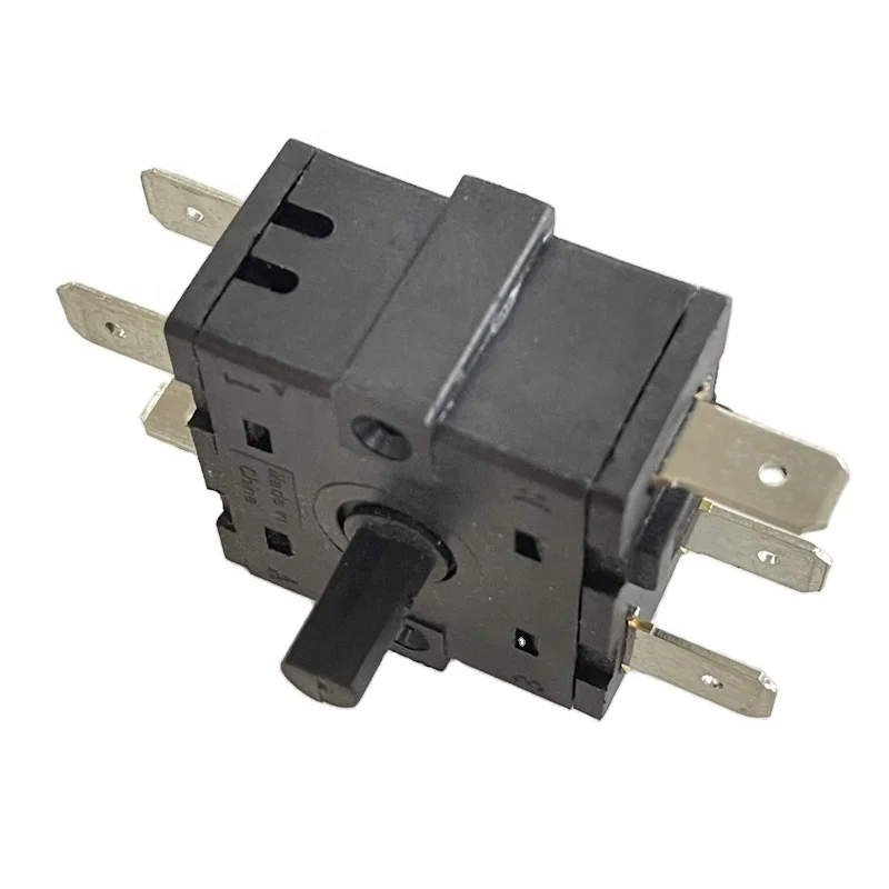 Поворотный переключатель для духовки и газовой плиты 6 позиций