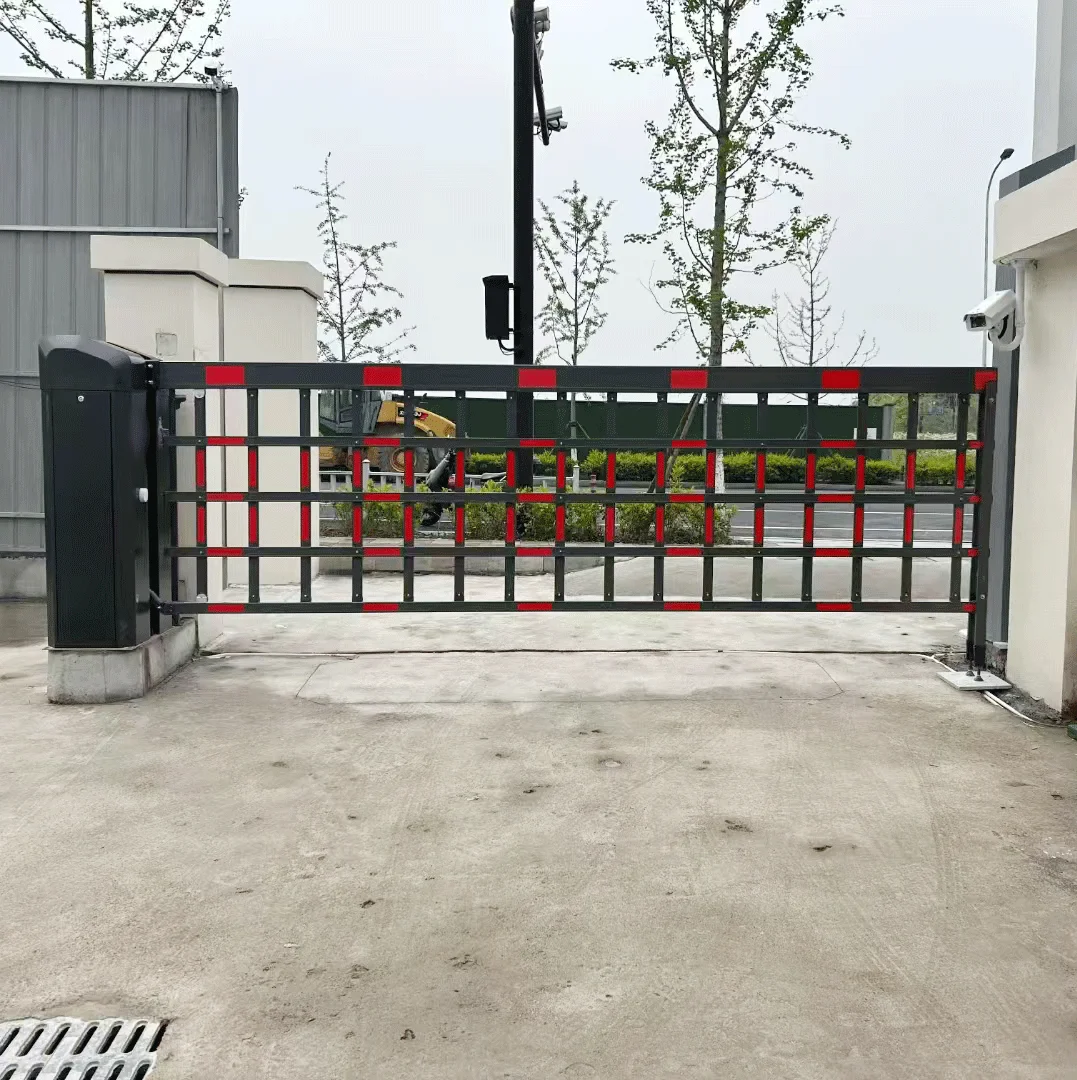 1.5s High Speed Heavy Vehicle Duty Airborne Barrier Gate Automatic Boom Gate Barrier For Driveway