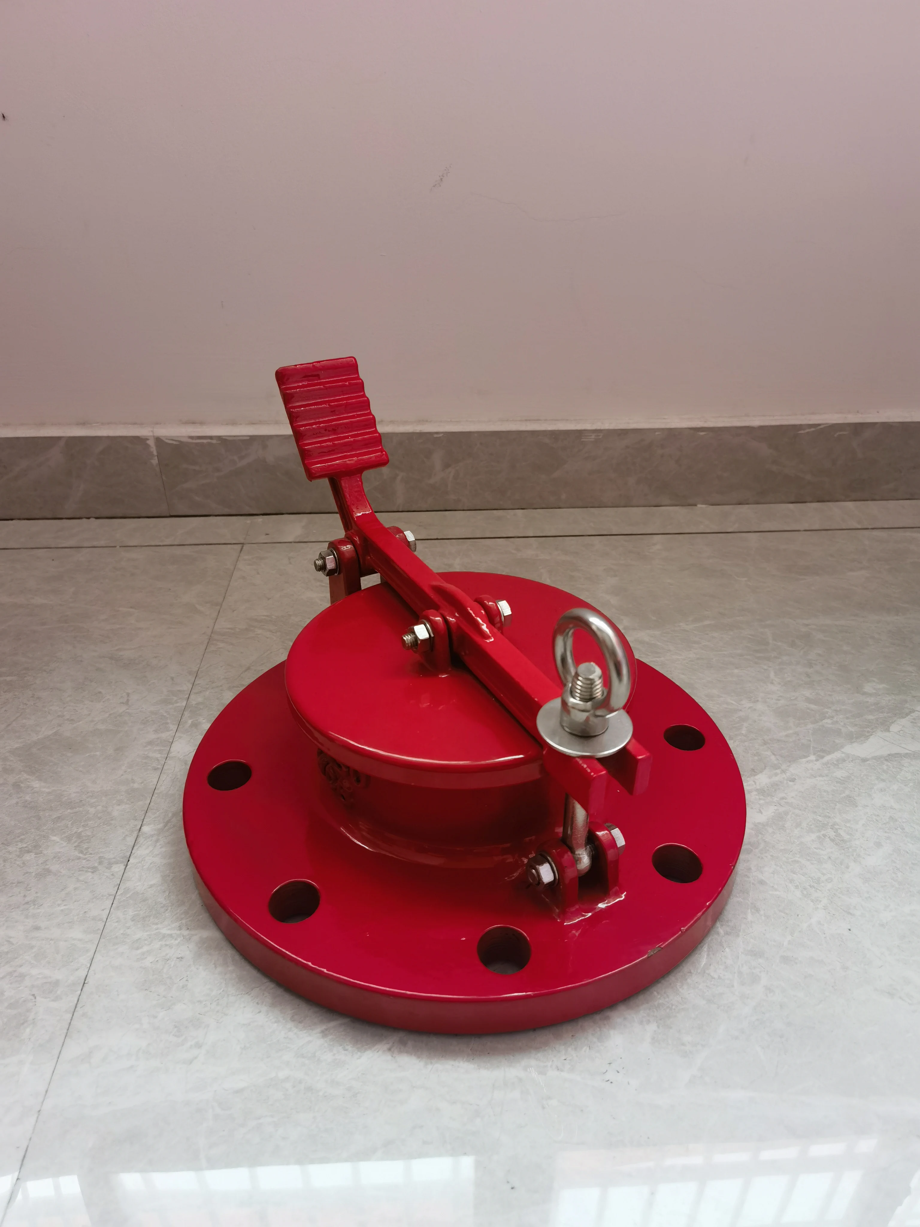 OEM AL WCB SS304 SS316 Tank Accessories Gauge Hatch With Lock For Storage Tanks