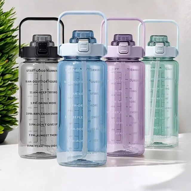 Wholesale 2L PC Plastic Water Bottles Reusable