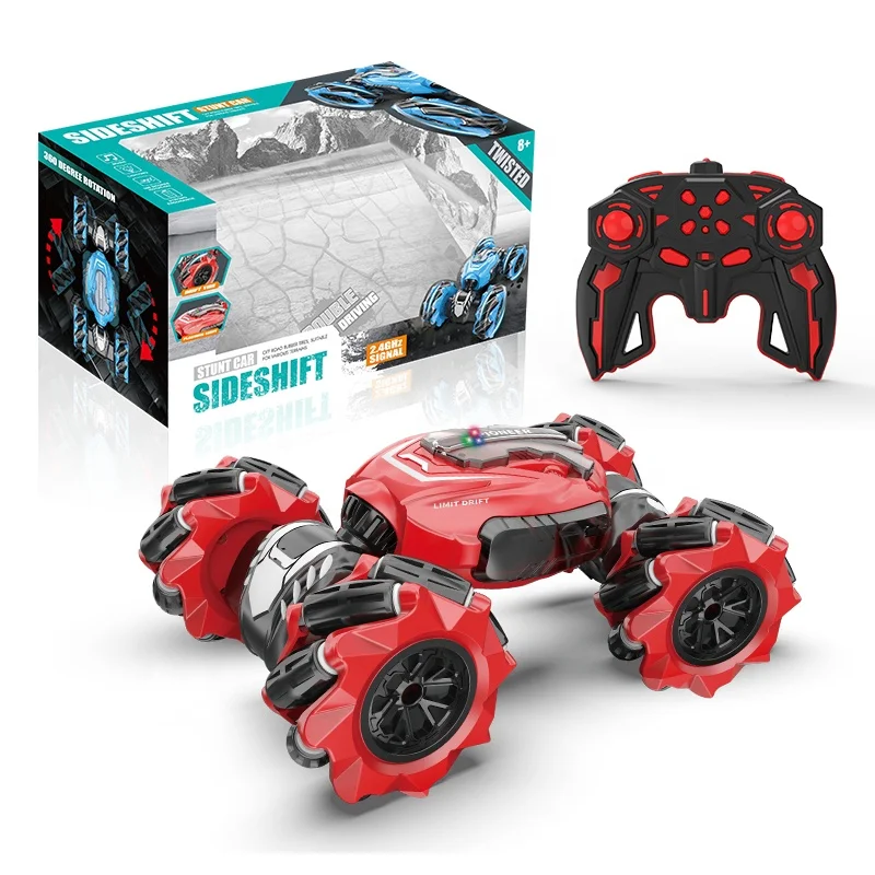 Double Sided Dance Stunt Vehicles 2.4G Remote Control Car Drift Car 1:14 